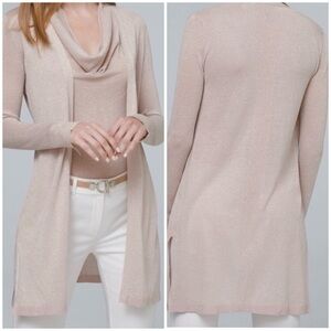 NWT White House Black Market Shimmer Midi Cover Up